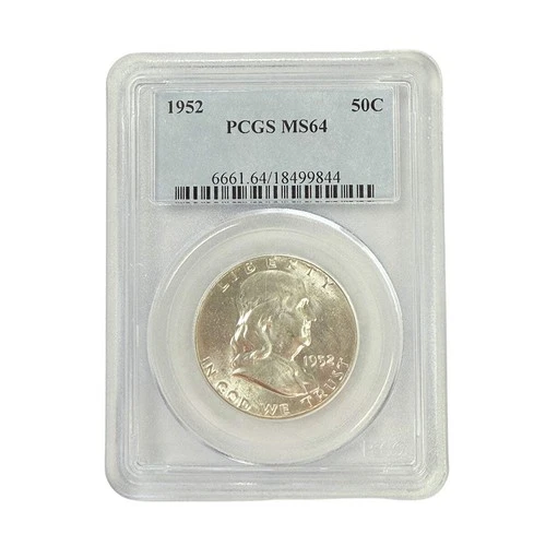 1952 Franklin Half Dollar PCGS MS64