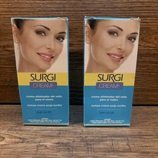 Surgi Microwave Facial Hard Hair Removal Wax 1 Oz 2 Pack.