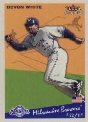 2002 Fleer Tradition Baseball Card #254 Devon White