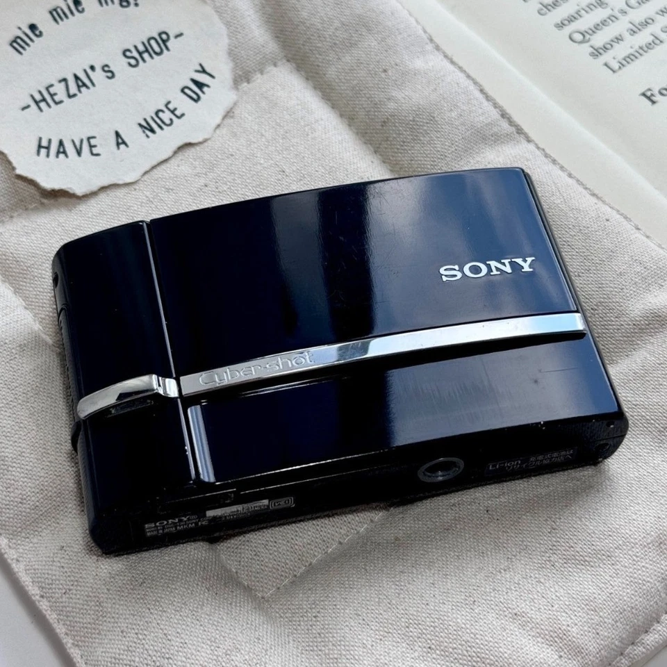 Sony DSC-T30 Digitalkamera Schwarz 7,2MP 3fach optischer Zoom Bildstabilisierung - Bild 4 von 4