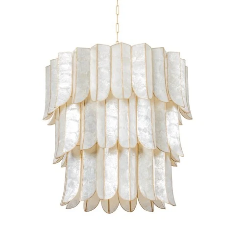 Corbett Lighting 365-32 Cartagena 16 Light 32"W Waterfall - Gold - Picture 1 of 4