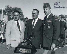 Pete Dawkins signed Army Cadets 8x10 photo  1958 Heisman Award Winner  #3