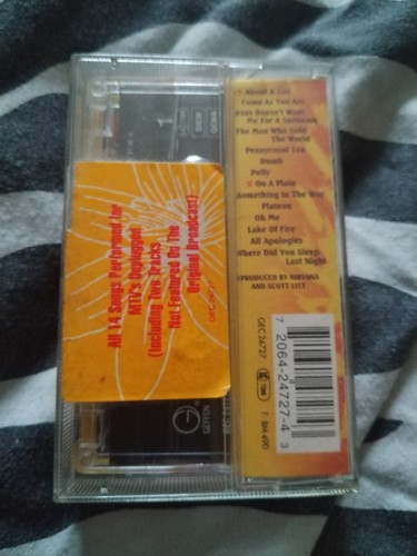 Nirvana - unplugged in New York -Geffen - GEC 24 727 Cassette 1994 - Picture 2 of 4