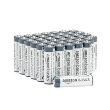 Amazon Basics 40Pack AA Alkaline Industrial Batteries, 1.5 Volt, 5Year Shelf ... 0.32 per battery
