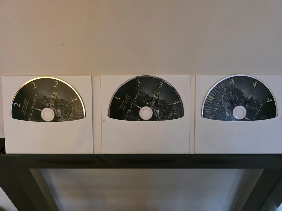 Game Of Thrones 28x Audio CD's Book One Complete - No Box - Unbridged Audiobooks - Image 2 of 4