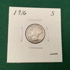 1916 S Mercury Silver Dime Exact Coin Shown ￼