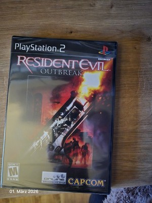 Resident Evil Outbreak Sony PlayStation 2 PS2 NTSC