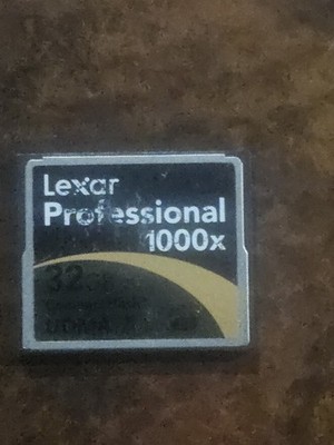 Lexar Professional 1000X 32GB Compact Flash CF UDMA 7 W/Case