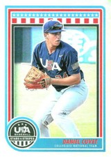 2025 Panini Stars and Stripes Holofoil #53 Daniel Cuvet USA Baseball