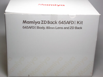 Dos Numérique Mamiya ZD Pour Mamiya 645 AFD - Moyen Format - Très Bon état