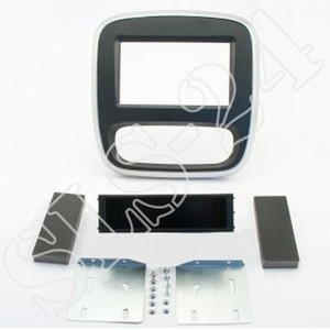 Maske Radio Monitor 2 Doppel-Din Lancia Delta 2008 ohne Schublade 1 Din