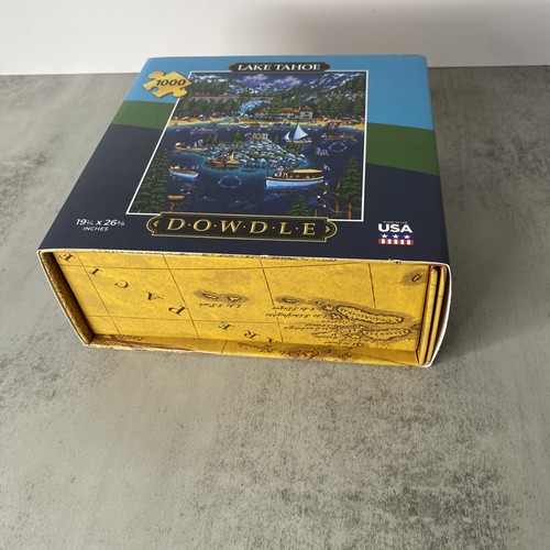 Lake Tahoe 1000 Teile Puzzle Dowdle Neu 19" x 26" Made in USA - Bild 3 von 4
