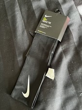 NEW Nike Dry Head Tie Sweat Wicking 3.0 Black