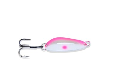 Williams Ridge Back Fishing Lure - Glow Pink/Silver Back - RB100GLP - 1 7/8''