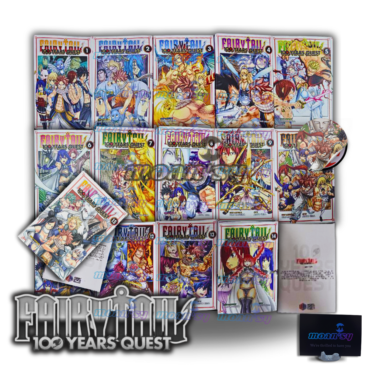 Fairy Tail 100 Years Quest Manga English Single Vol 1-15