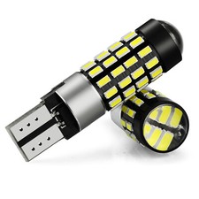 .2x 921 T10 6500K White High Power Canbus LED Reverse Backup Light Bulbs 1100LM