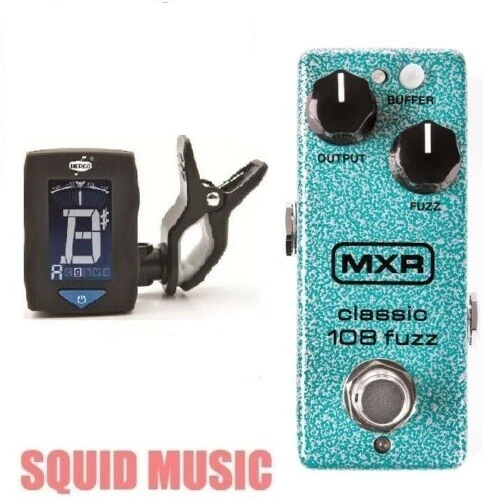 MXR CLASSIC 108 FUZZ MINI M296 GUITAR EFFECTS PEDAL DUNLOP