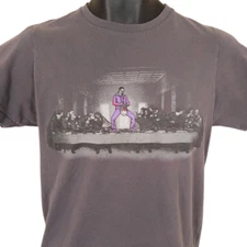 The Big Lebowski T Shirt Mens Size Small Gray Last Supper Jesus You Said It Man