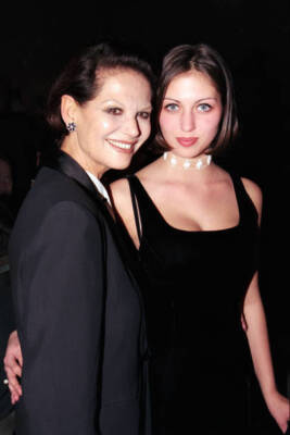 Claudia Cardinale And Daughter Claudia Squitieri Attend The Presen- Old Photo 1 | eBay