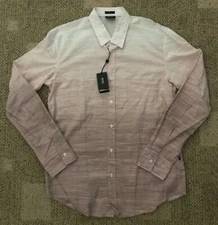 Hugo Boss Shirt Long Sleeve Button Down Ronny_12 Open Road $195 Men's XL Slim Fi