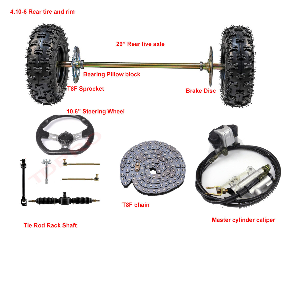 DIY Drift Trike Go kart 29