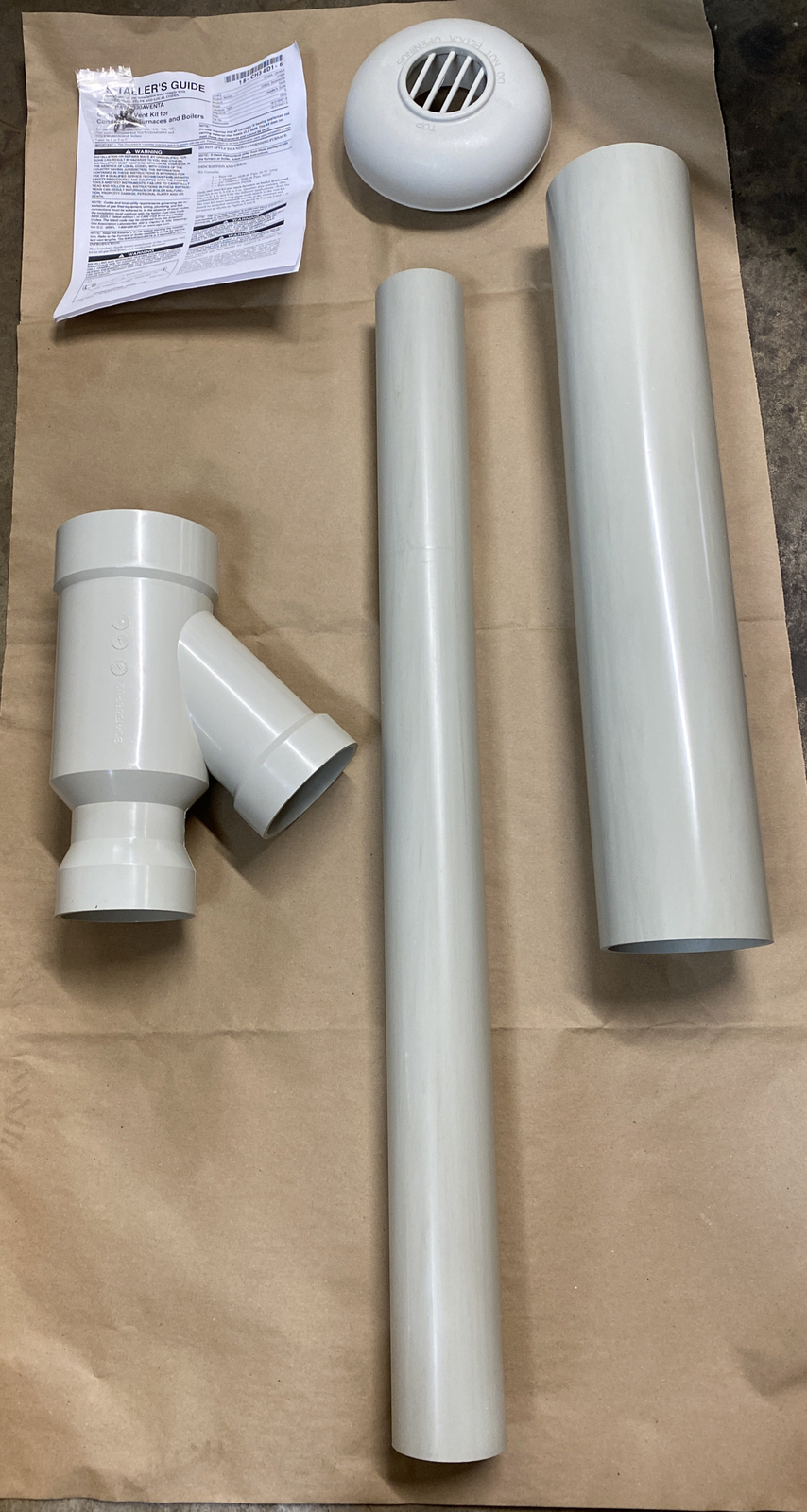 NEW Trane Concentric Vent Kit for Condensing Furnaces and Boilers HVAC