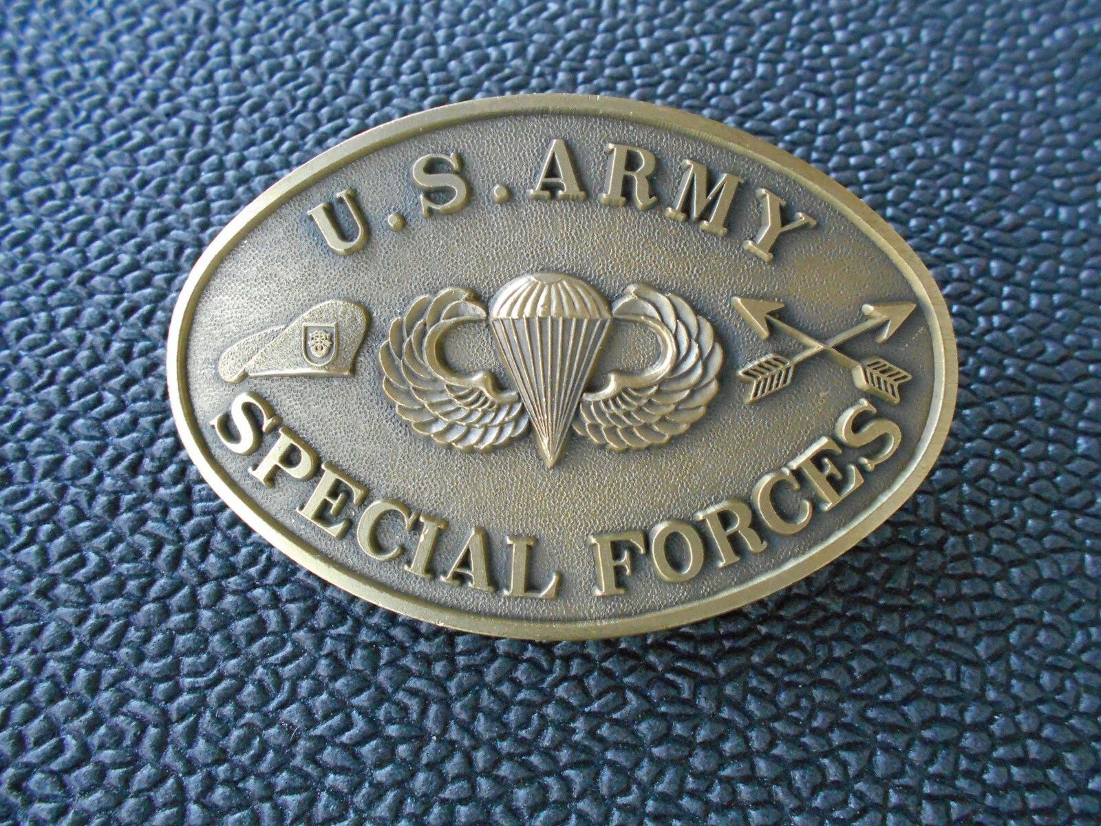 AUTHENTIC ARMY SPECIAL FORCES BELT BUCKLE RARE! eBay