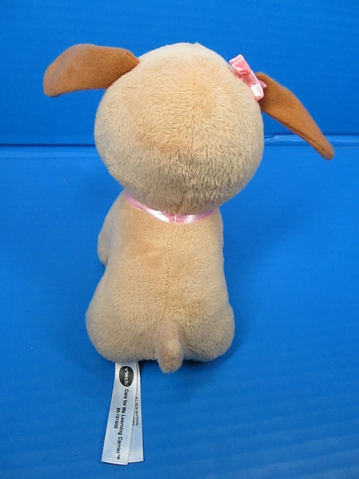 Vtech Care for Me Portador de Aprendizaje Peluche Repuesto 6" Cachorro Perro Rosa Arco SOLO Foto 3 de 4
