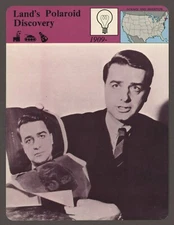 Lands Polaroid Discovery  Story of America Science Invention History Card