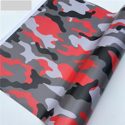Camo Vinylfolie Rollfolie Aufkleber Arktis Schnee Camouflage Folie für Auto Fahrrad - Bild 11 von 23