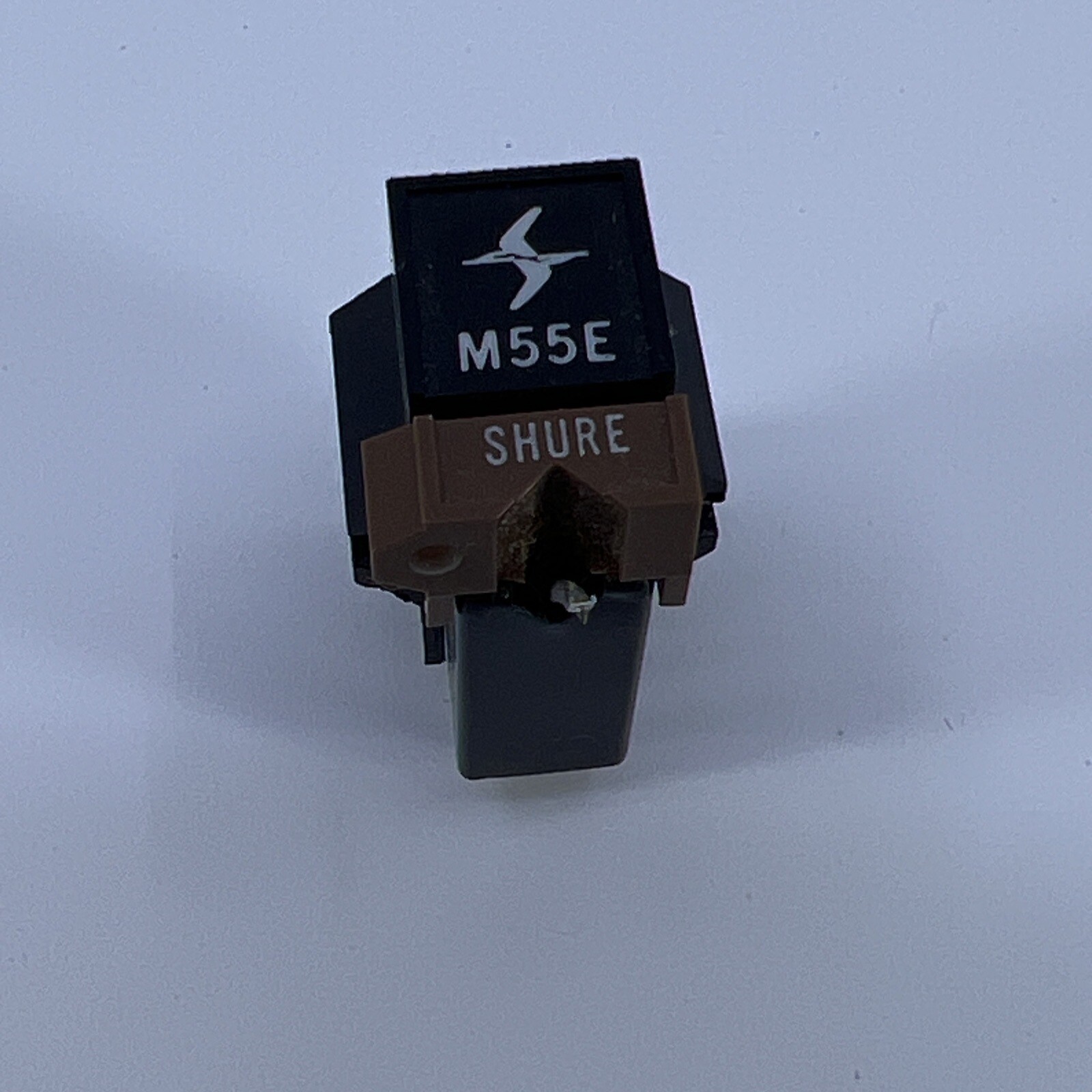 Vintage Shure M55E turntable cartridge with stylus Tested Works Great