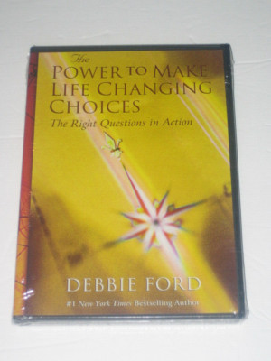The Power To Make Life Changing Choices Debbie Ford The Right Questions New CD's