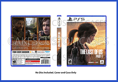 Custom Replacement Case The Last of Us Remake Part 2 NO DISC PS5