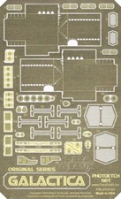 Battlestar Galactica 1978 Photoetch Set - ParaGrafix PGX183 for Moebius 942 Kit