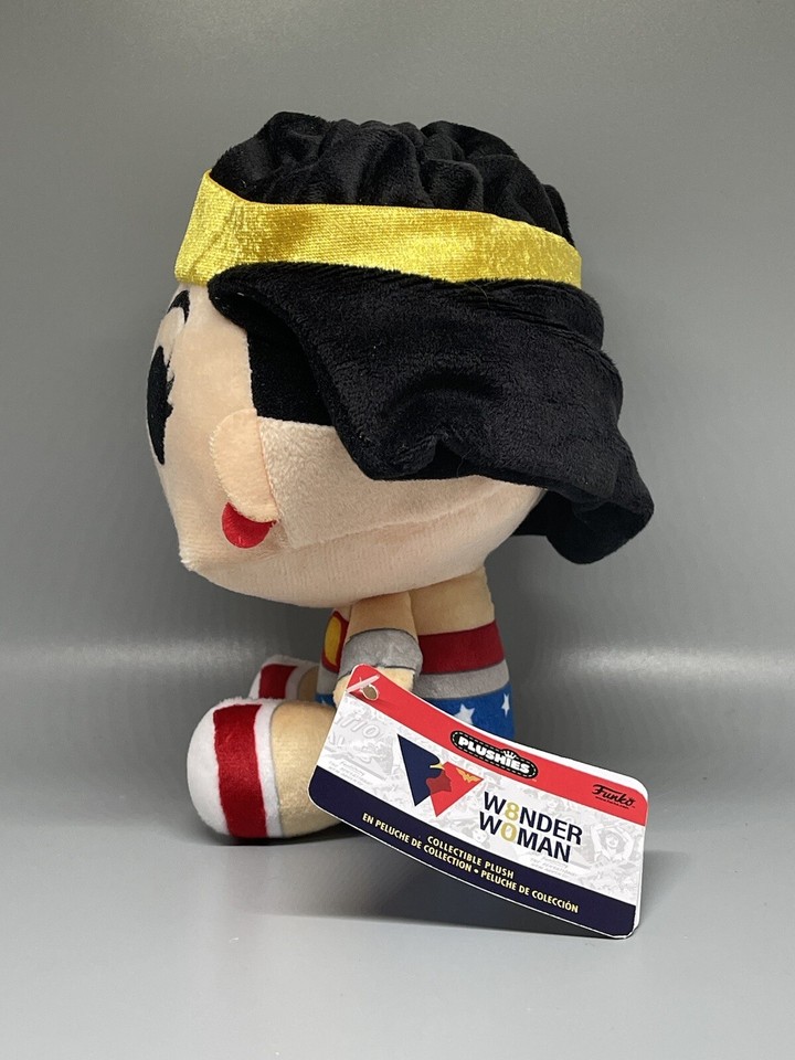 Funko Pop! Plush: Wonder Woman 80th Anniversary Classic Edition With Cape (7-inch Collectible)