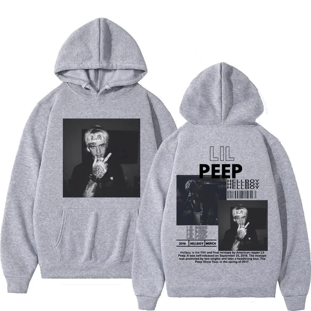 Hip Hop Rapper Lil Peep Graphic Hoodie High Quality Fashion Pullovers