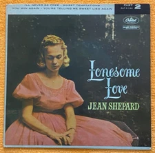 JEAN SHEPARD "Lonesome Love - Part 2" CAPITOL EAP 2-1126 '59 1stPress KEN NELSON