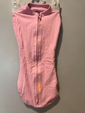 Swaddle Me Newborn Pink Swaddle Bottom Zip Sleep Sack