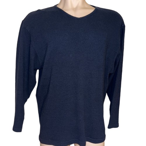 Greg Norman Golf Long Sleeve Cotton Wool Blend Sweater Shirt Sz XL - Afbeelding 1 van 3