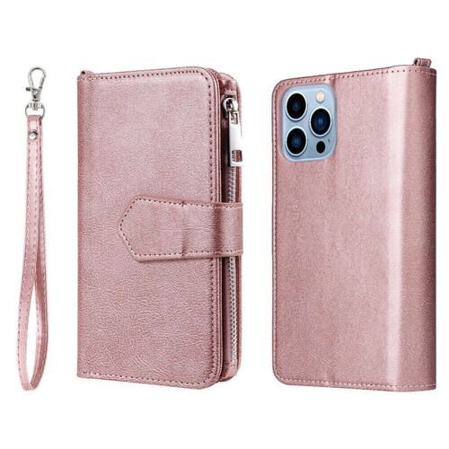 For iPhone 16e 16 15 14 13 12 Pro Max Plus Detachable Case Magnetic Wallet Cover - Picture 54 of 91