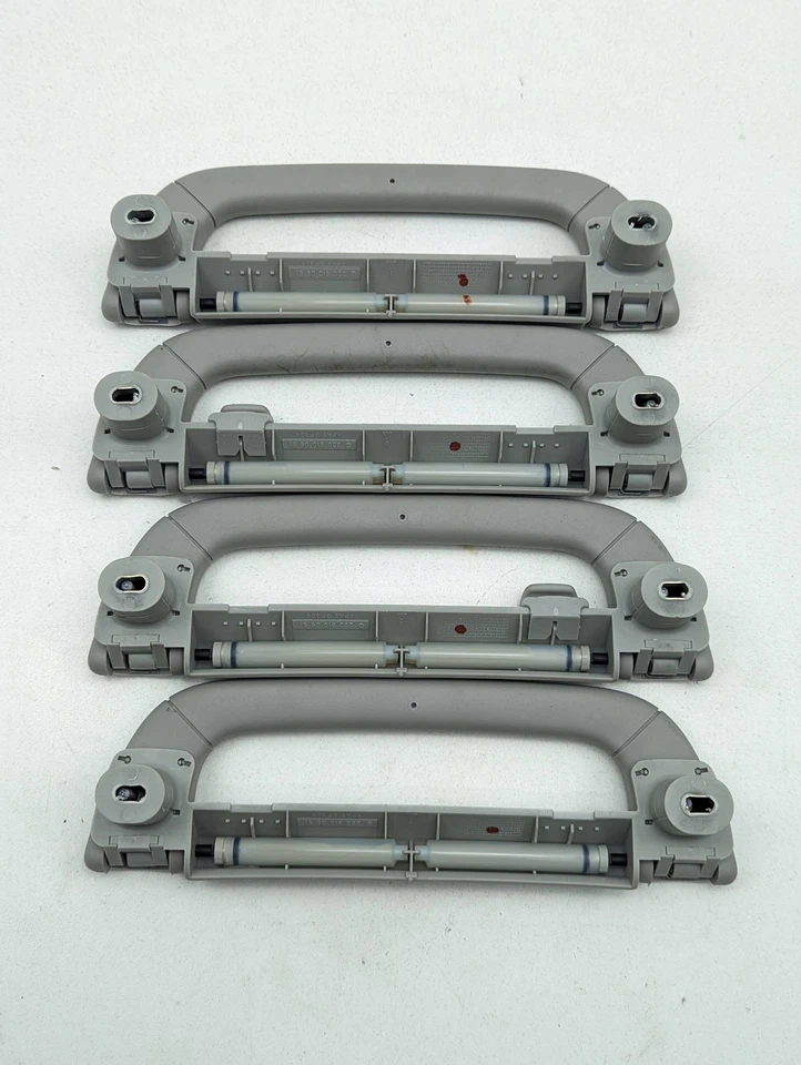 Juego de manijas de agarre de techo superior gris OEM Mercedes-Benz S430 W220 2000-2006 Foto 2 de 4