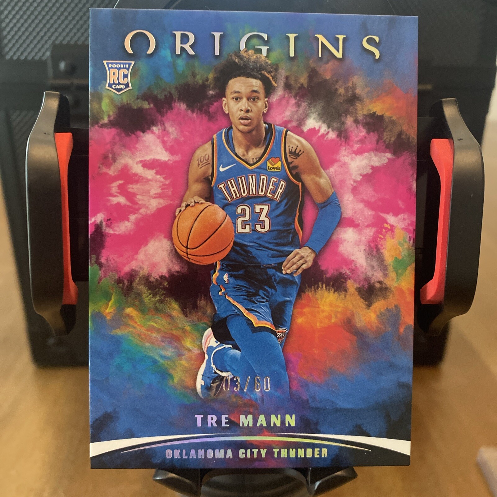 2021-22 Panini Origins Tre Mann #68 Rookie RC 03/60