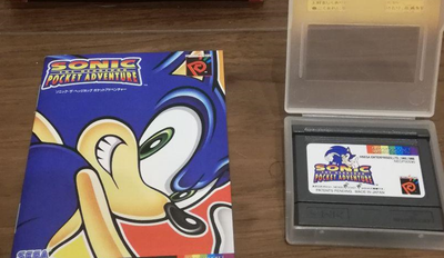 Neo Geo Pocket Color game Sonic the Hedgehog Pocket Adventure Used 