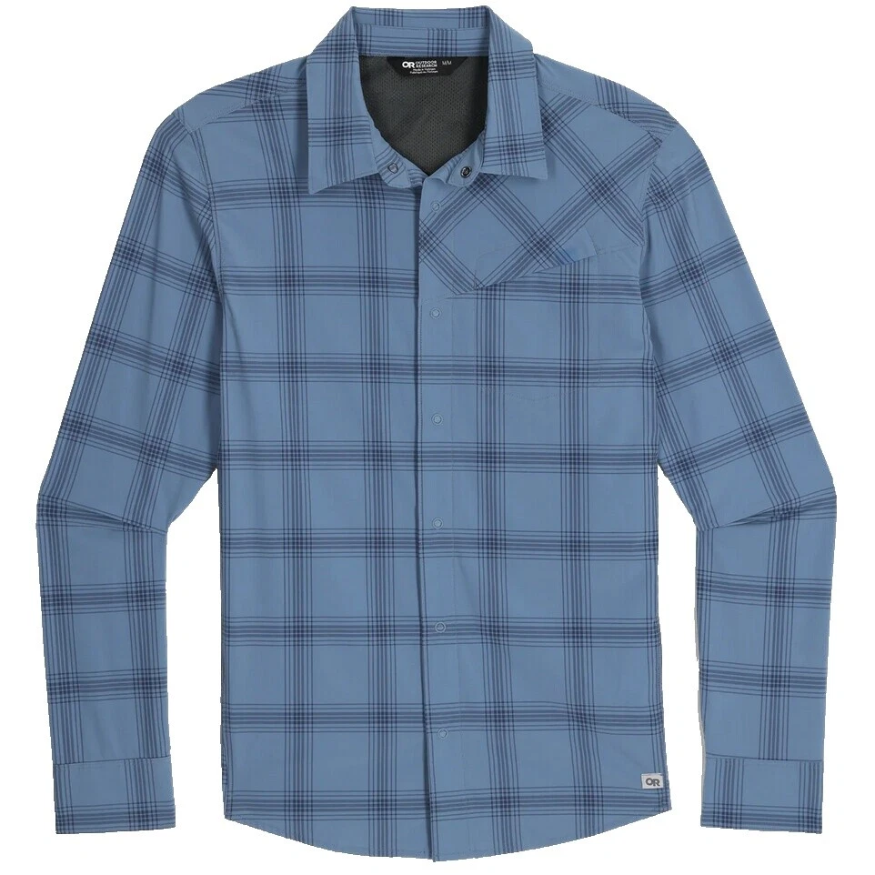 Botón informal de nylon Outdoor Research-Down Shirts for Men