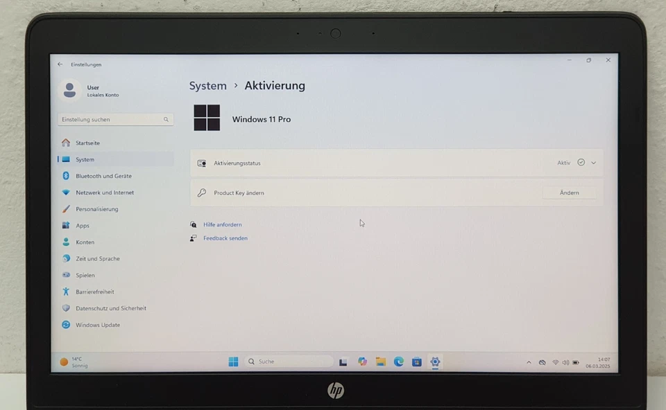 HP ProBook 650 G2 Windows 11 Pro Notebook i5 CPU 256GB SSD 8GB 15.6" DVD-RW COM - Bild 2 von 4