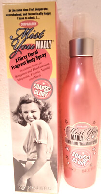 NEW SOAP GLORY MIST YOU MADLY A FLIRTY FLORAL FRAGRANT BODY