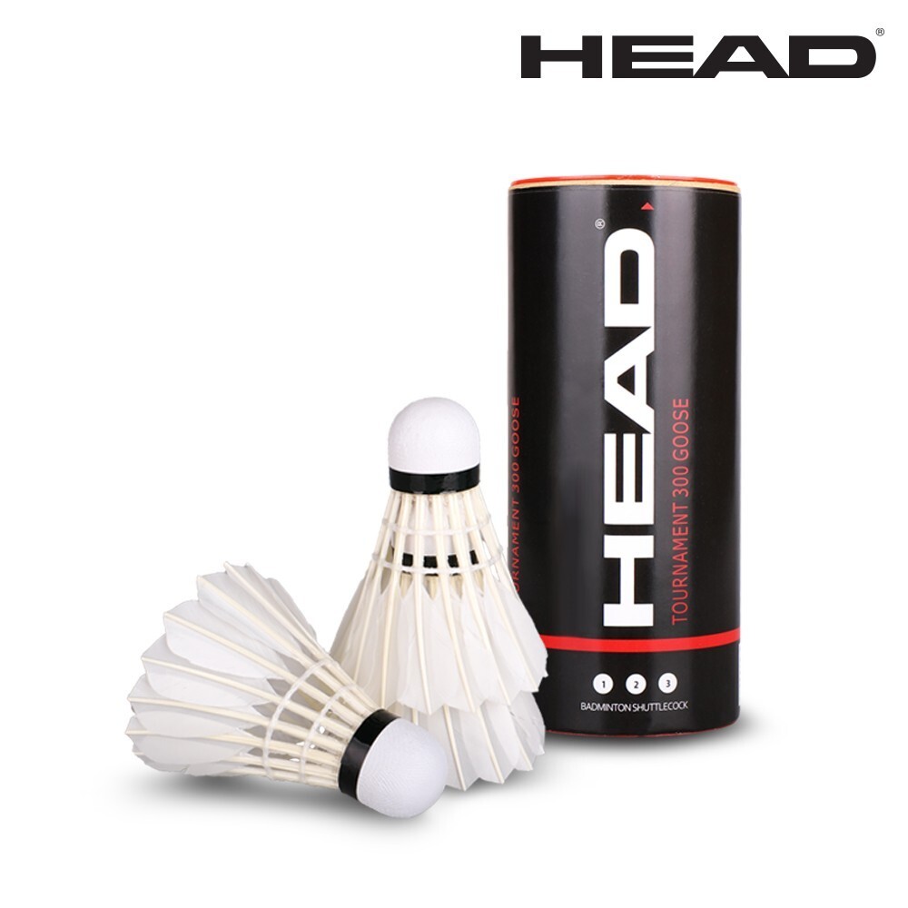 Мяч для бадминтона Head Tournament 300 Волан для бадминтона 3шт Белый NWT 3390₽