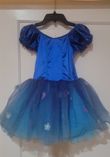 Curtain Call "Wishful Flowers"--Ballet Dance Recital Costume- Blue