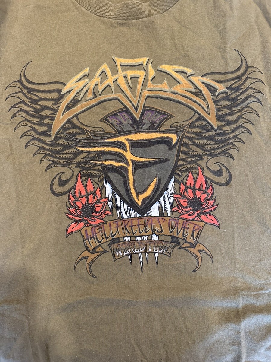 Eagles Tシャツ HELL FREEZES OVER 1994 XL Eagles Vintage 1994 Hell Freezes Over World Tour T-Shirt XL