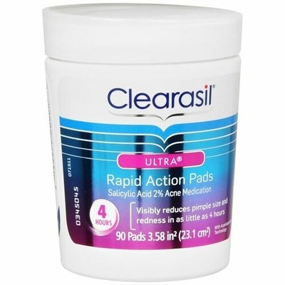 clearasil deep cleansing pads